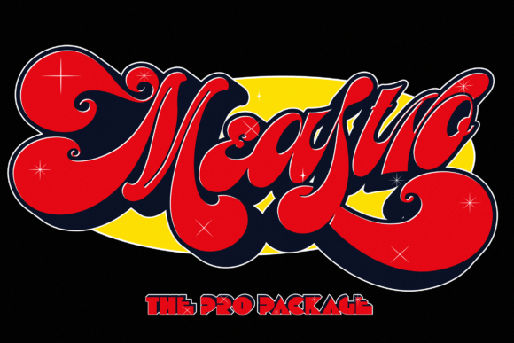 A Playful Retro Font That Brings Branding Work to Life
