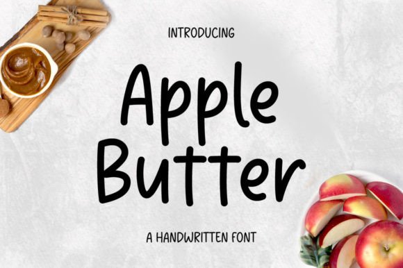 Apple Butter: A Delicate Display Typeface for Real Web Projects