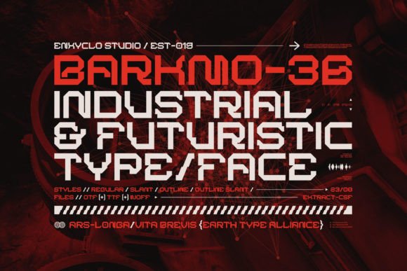 Barkmo36: A Display Typeface for Bold Editorial Statements