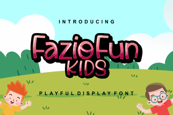 Fazio Fun: A Playful Handwritten Display Font for Creators