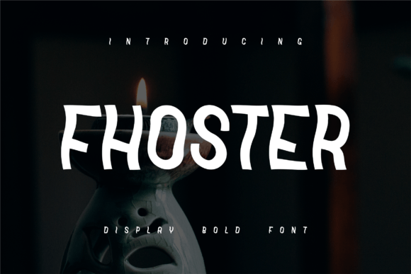 Fhoster: A Wavy Display Font for Standout Campaign Design