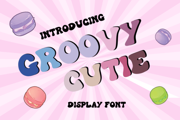 Groovy Cutie: A Bold Display Typeface for Editorial Design