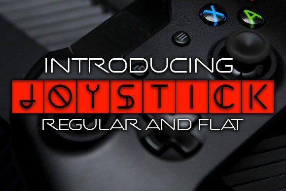Joystick Font: A Display Typeface That Commands Attention