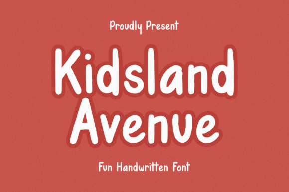 Kidsland Avenue: A Joyful Display Font for Publishing