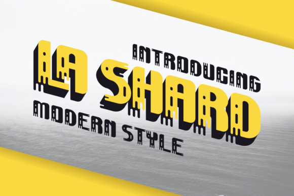 La Shard: The Quirky Display Font for Campaign Creatives