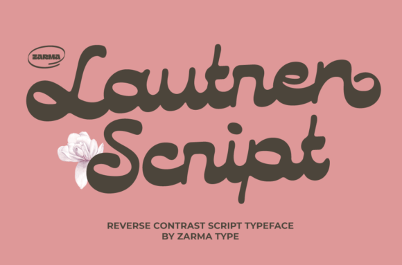 Lautren: A Bold Handwritten Font for Standout Branding