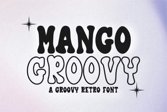 Mango Groovy: A Playful Display Font for Brand Builders
