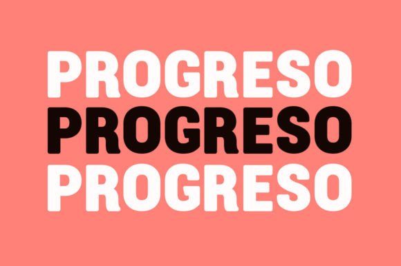 Progreso Font: A Fresh Sans Serif for Crafters & Makers