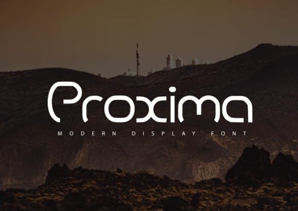 Proxima: A Modern Display Font That Lifts Digital Layouts