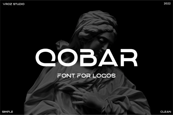 Qobar: A Modern Display Font for Editorial Design