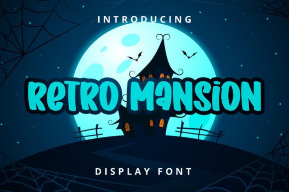 Retro Mansion Font Brings Playful Charm to Handmade Products