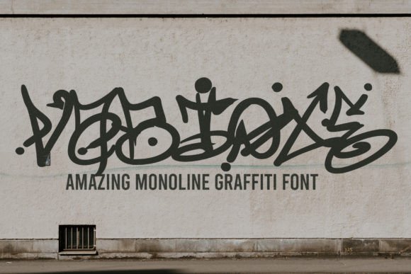Vabioxe: Monoline Graffiti Font for Campaign Creatives